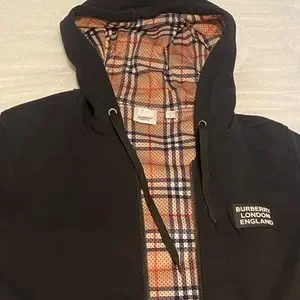 Burberry ジップアップスウェット　サイズ38 △11 Burberry ジップアップスウェット サイズ38 △11